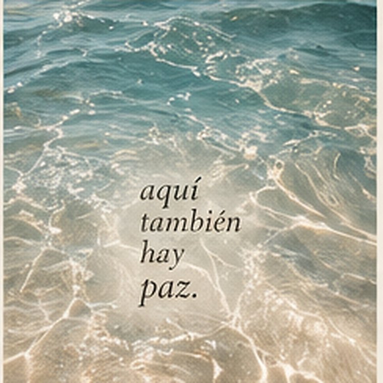 aquí también hay paz