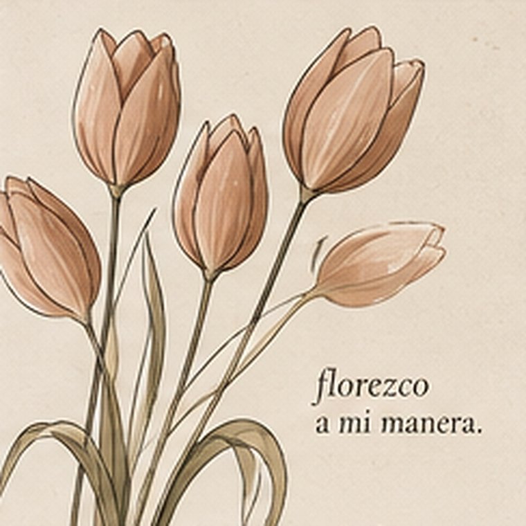 florezco a mi manera