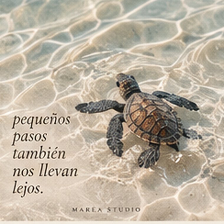 pequeños pasos también nos llevan lejos