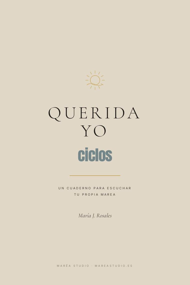 Portada de Querida Yo · Ciclos